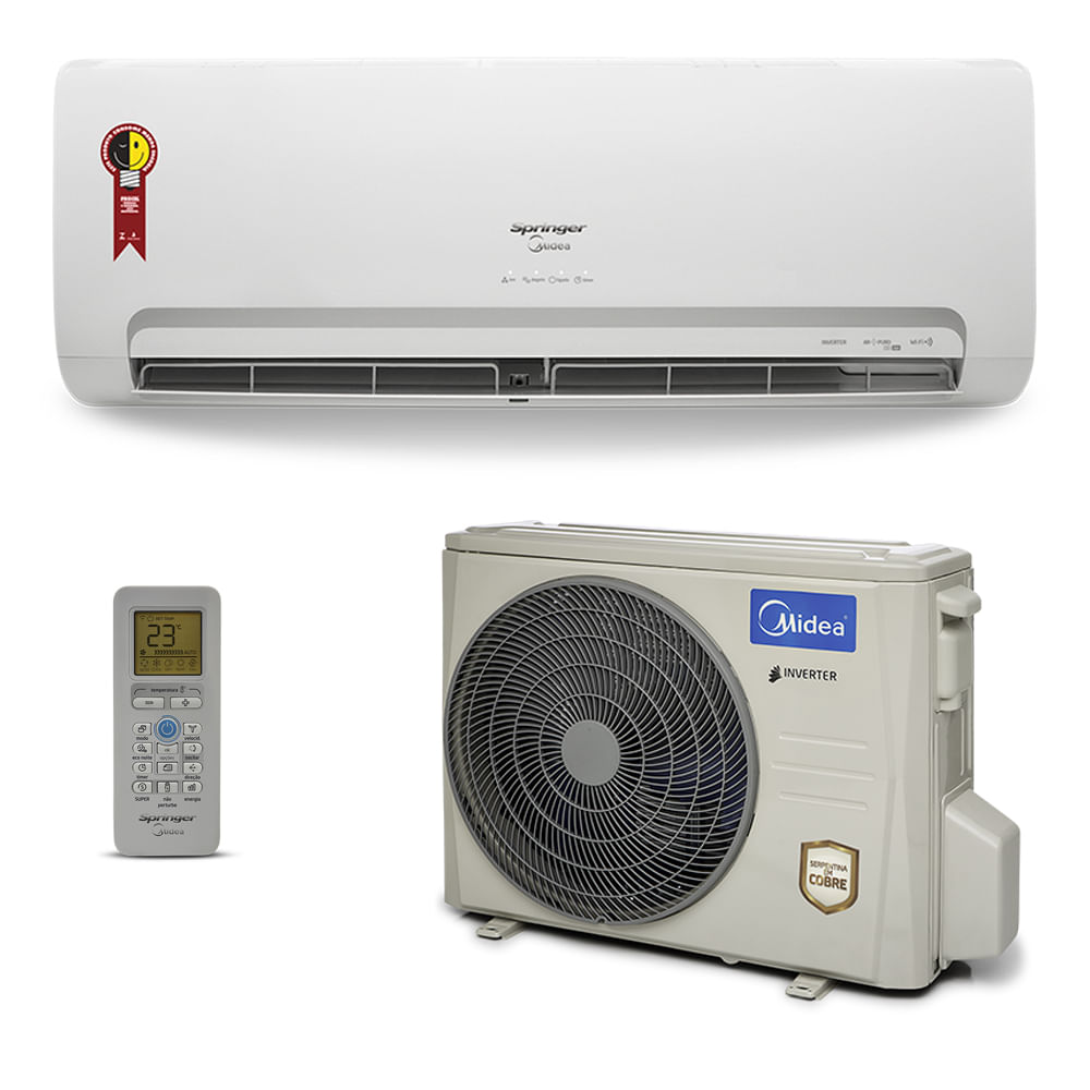 Ar Condicionado Split Inverter Springer Midea 12.000 Btus Frio