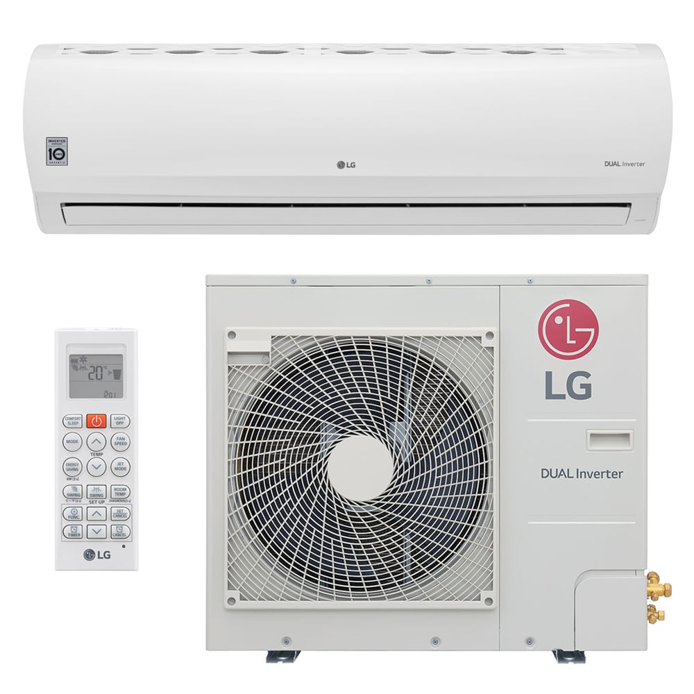 Ar Condicionado Split Dual Inverter Lg 31 000 Btus Quente E Frio 220v Climario