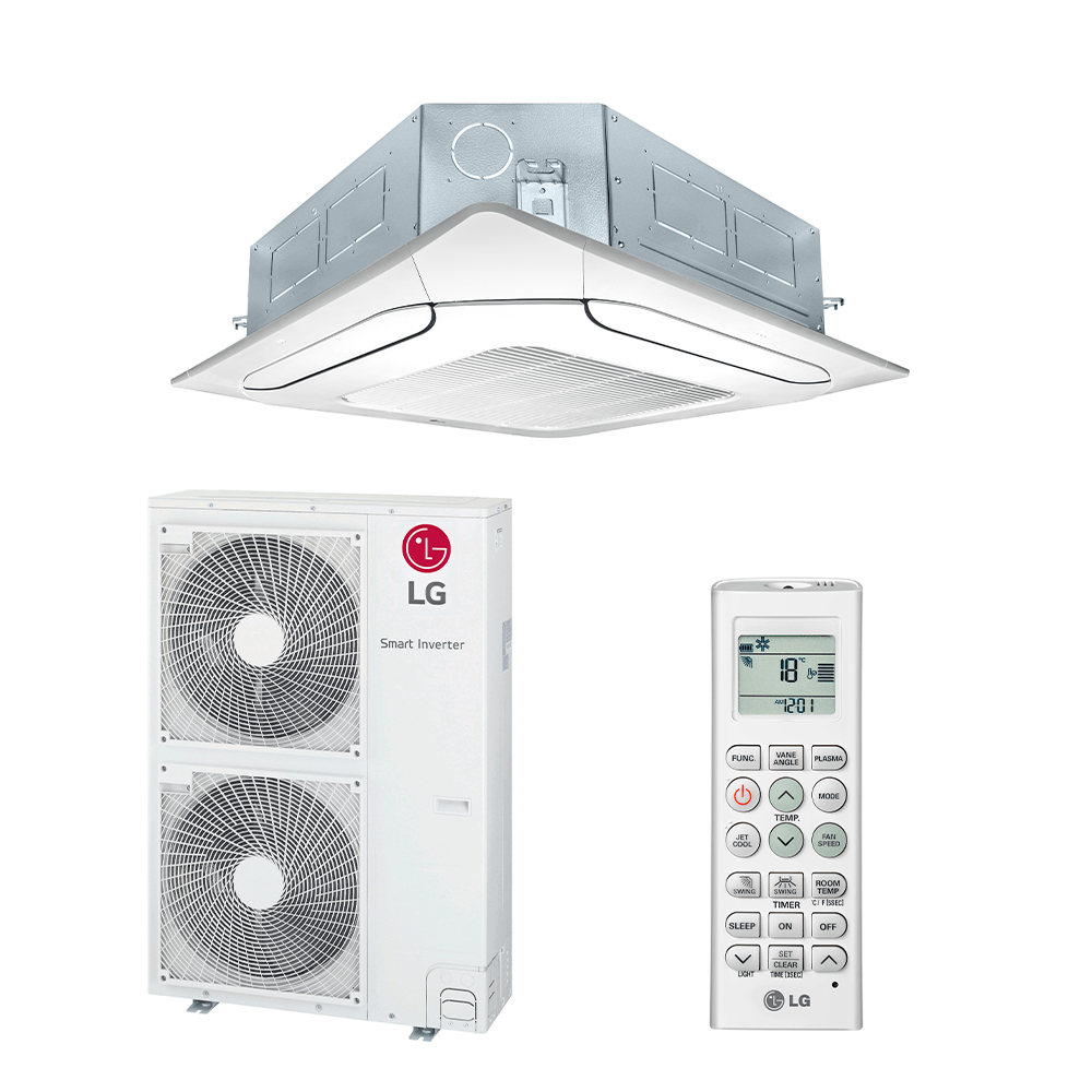 Ar Condicionado Split Cassete Inverter LG 47.000 Btus Quente e Frio 220v