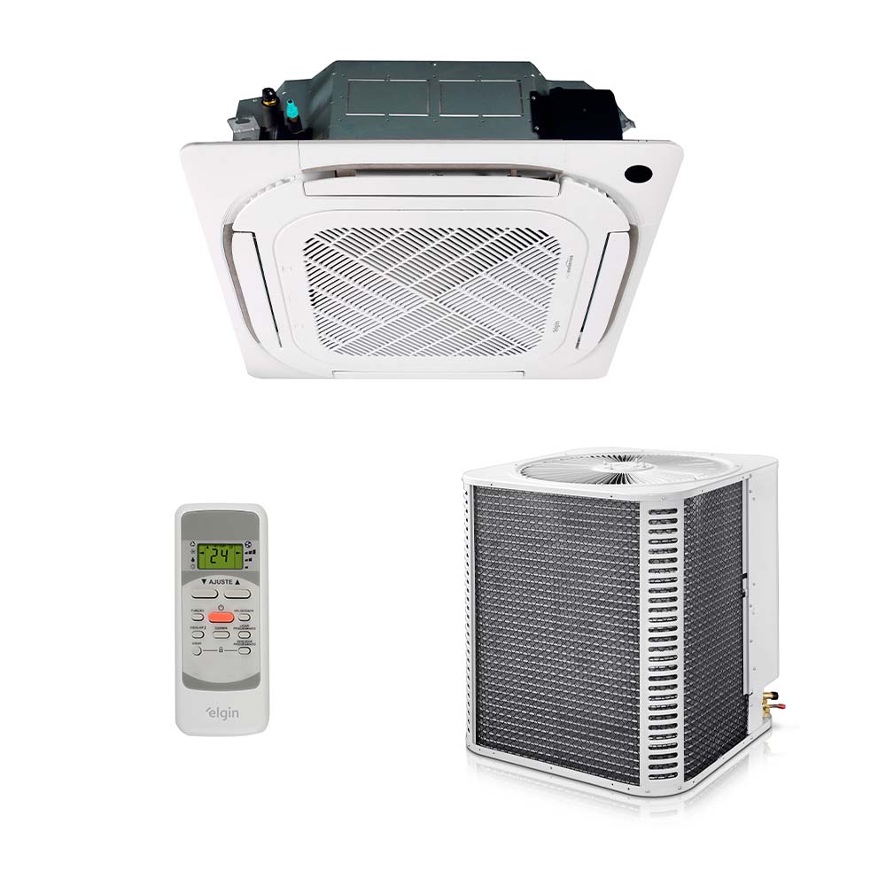 Ar Condicionado Split Cassete Elgin Eco Inverter 36.000 Btus Frio 220v R-32