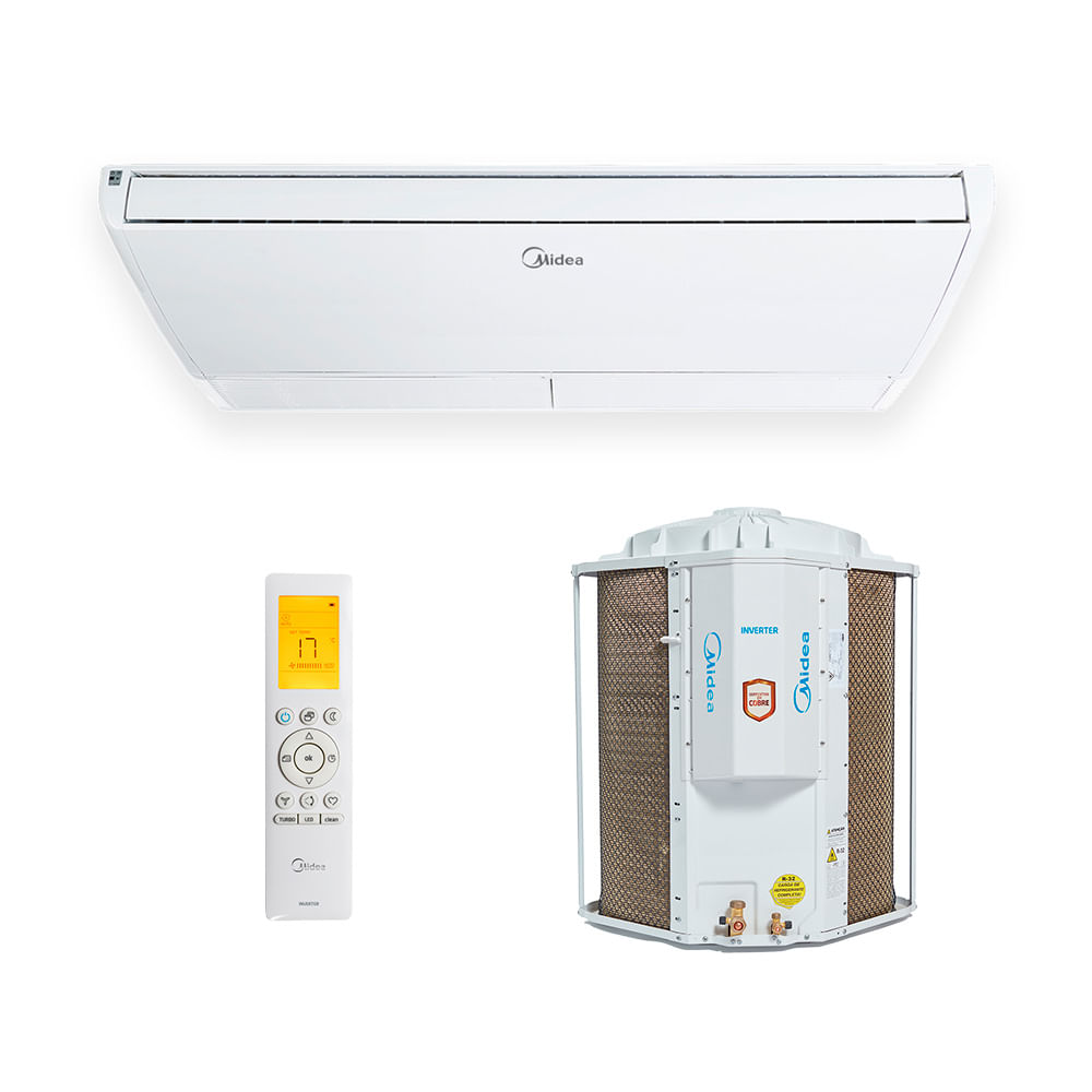 Ar Condicionado Split Teto Inverter Midea Connect 60.000 Btus Frio 220v R-32