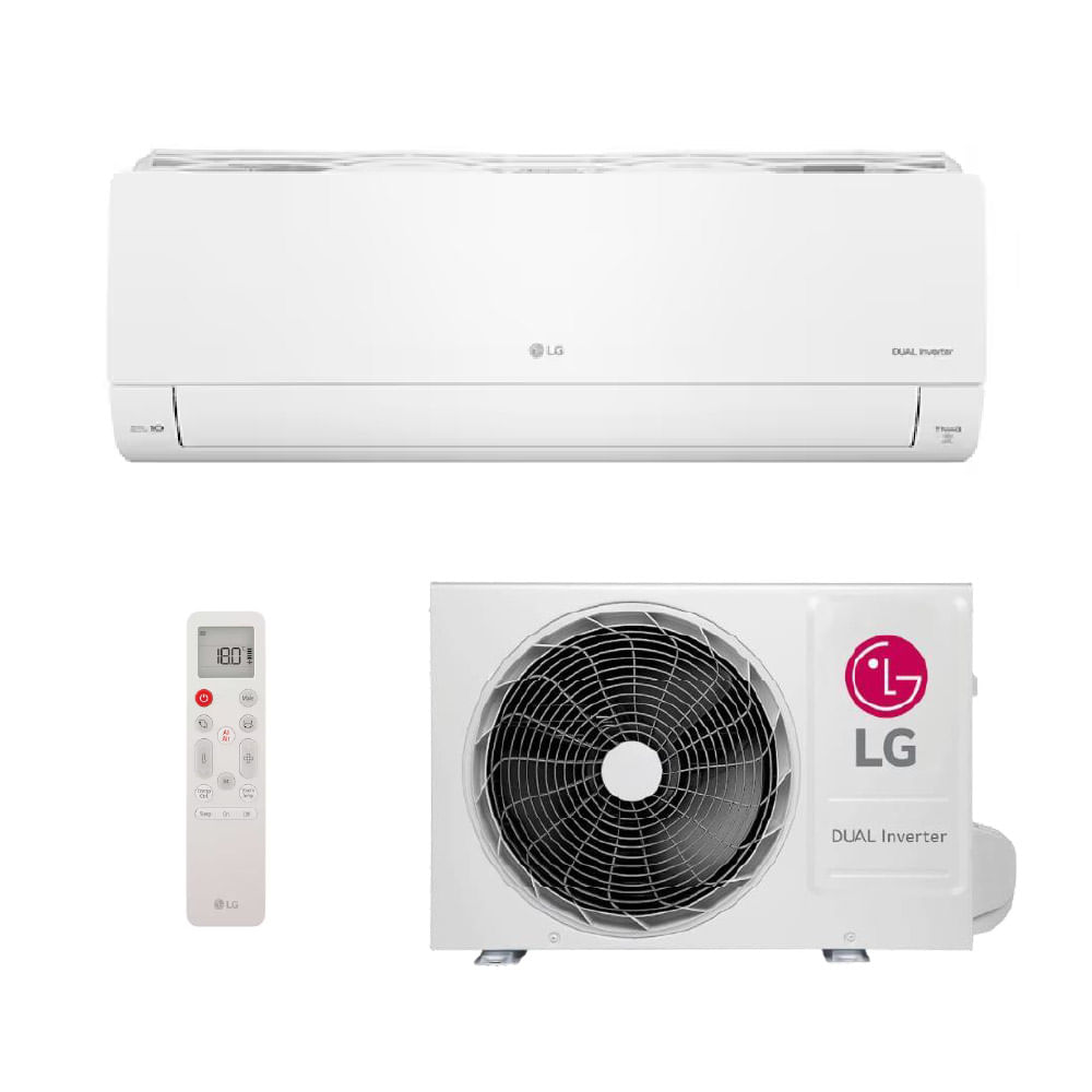 Ar Condicionado Hi Wall LG Dual Inverter Voice AI 9.000 Btus Quente e Frio 220v R-32