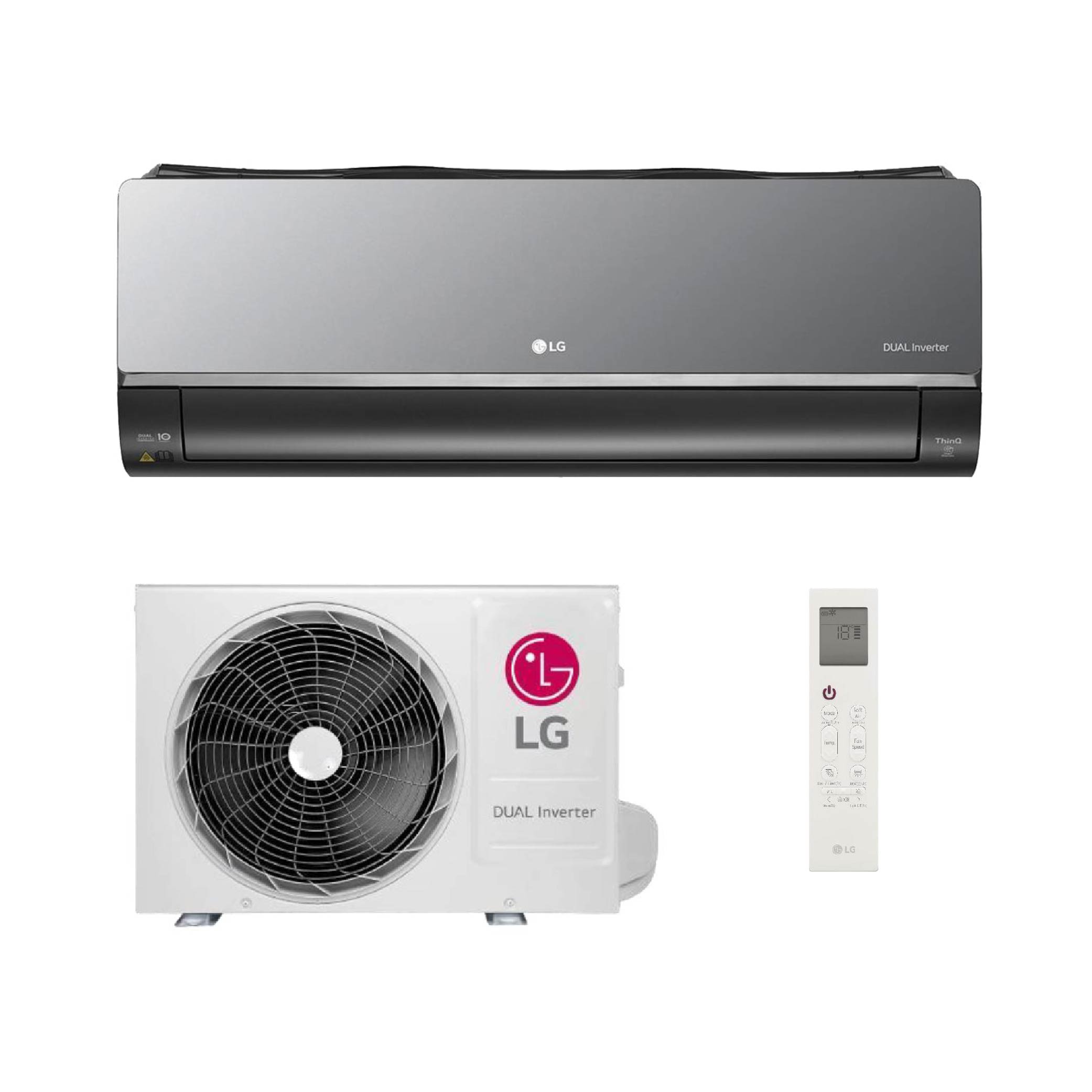 Ar Condicionado Split Hi Wall Inverter LG Dual Artcool AI 22.000 Btus Frio 220V R-32 Ar Condicionado Split Hi Wall Inverter LG Dual Artcool AI 24.000 Btus Frio 220V R-32