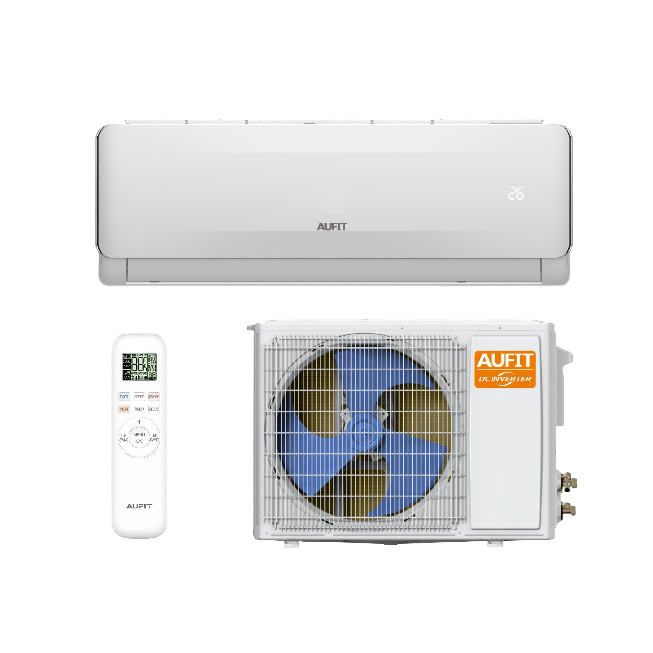 Ar Condicionado Split Hi Wall Inverter Connect Aufit 29.000 Btus Frio 220V R-32