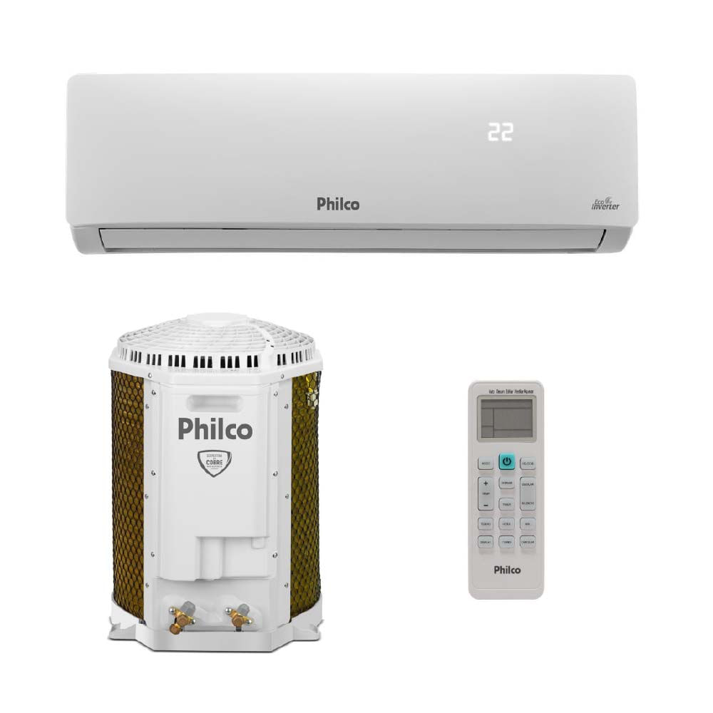 Ar Condicionado Split Hi Wall Philco 9.000 Btus Inverter Frio 220v R-32
