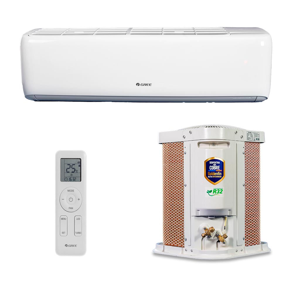 Ar Condicionado Split Hi Wall G-Classic Gree Inverter 9.000 Btus Frio 220V R-32