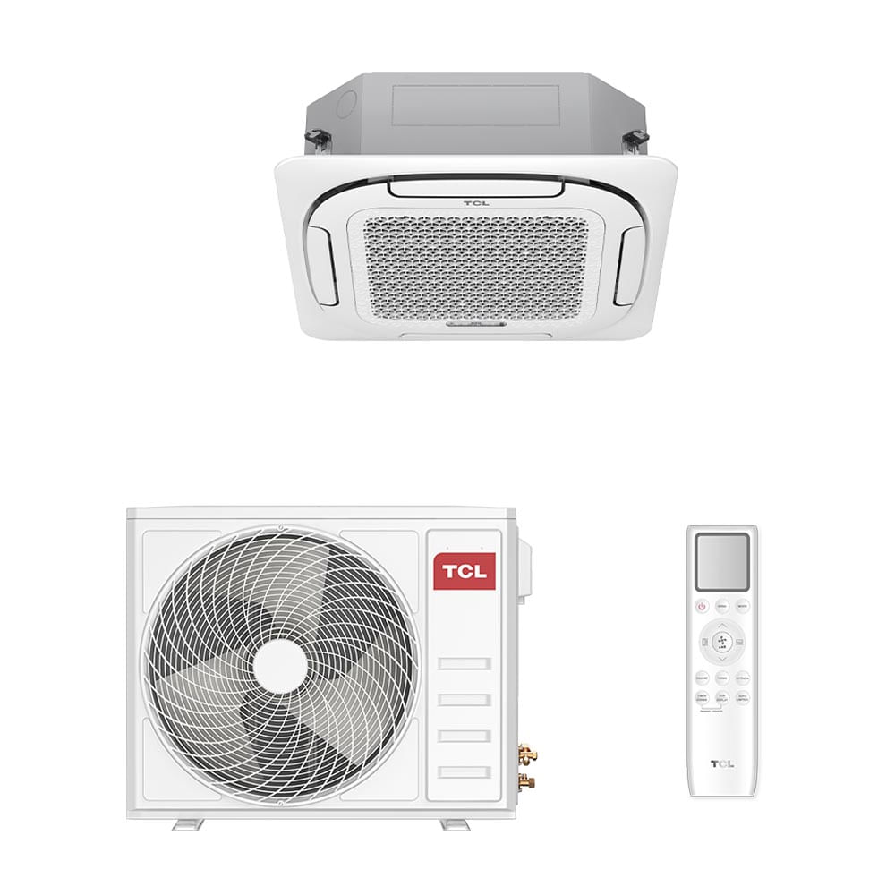 Ar Condicionado Split Cassete 4 Vias TCL Inverter 36.000 Btus Frio 220v R-32