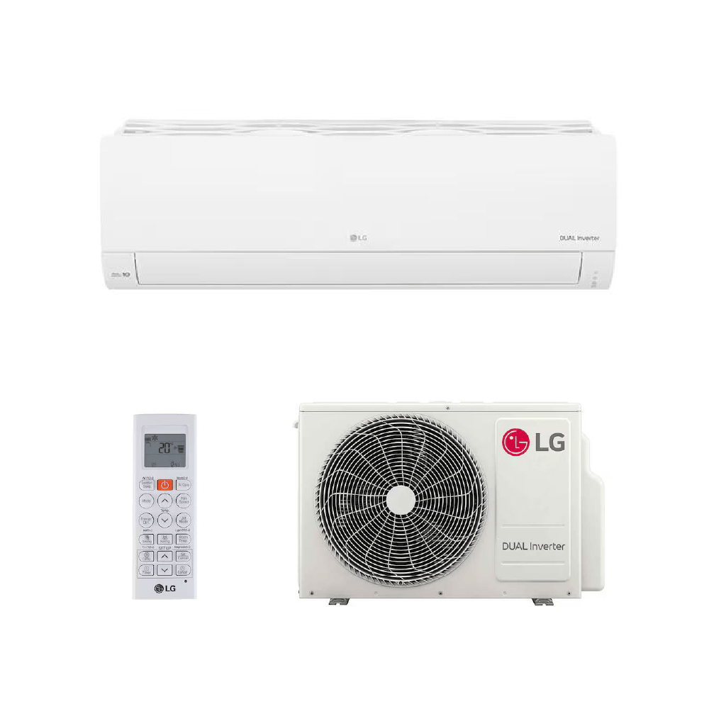 Ar Condicionado Split Hi Wall LG Dual Inverter Compact +AI 18.000 Btus Frio 220V R-32