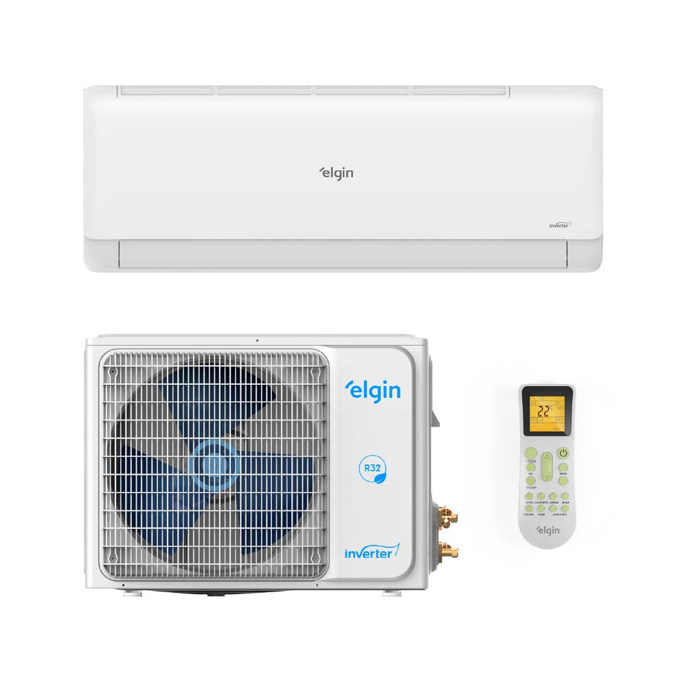 Ar Condicionado Split Hi Wall Elgin Eco II Inverter Connect 12.000 Btus Frio 220V R-32